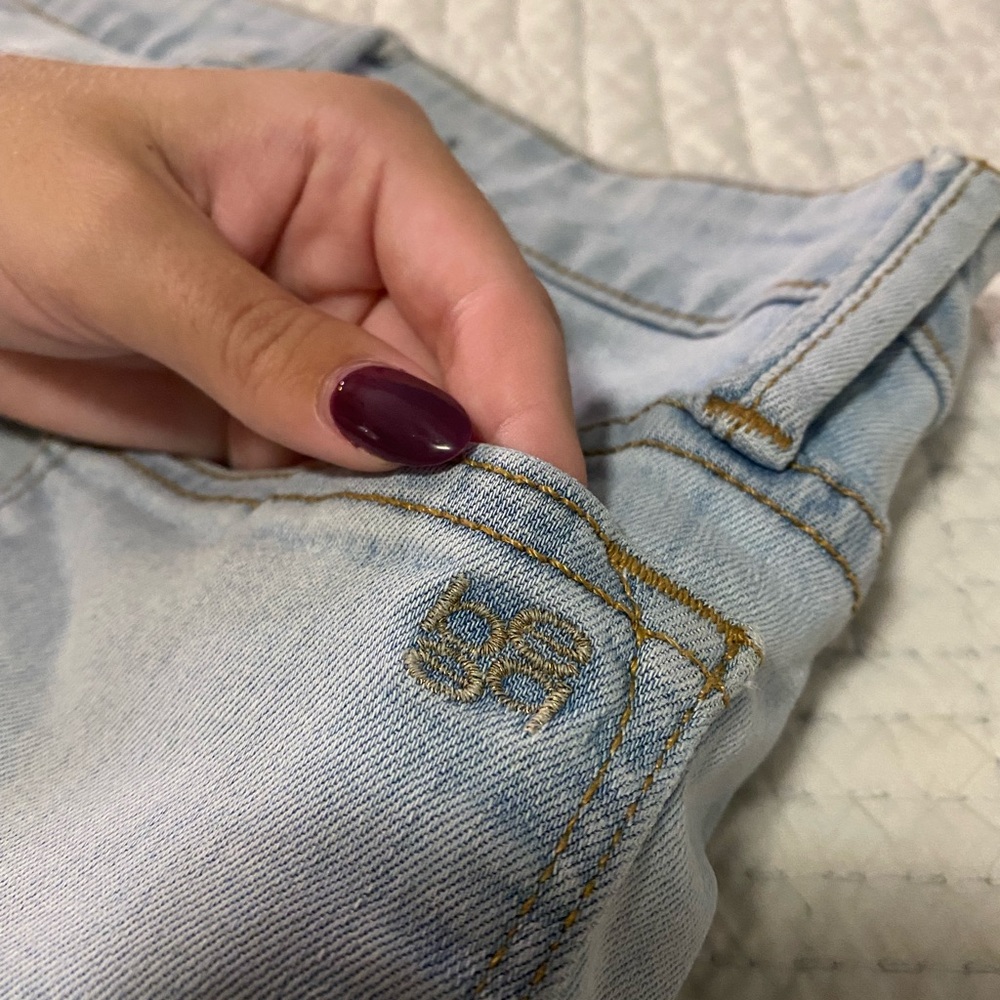 Bebe Light Blue Women's Jeans - Picture 5 of 6
